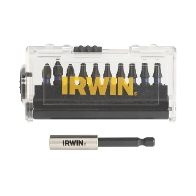 Image of Irwin Impact Pro Performance Screwdriver Bit Set 10 Piece