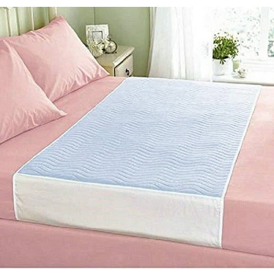 Image of ComfortCare Eco Blue, Toilet Training Sleep Mat, (Large, 85 x 135cms, 33½&quot; 53&quot;)