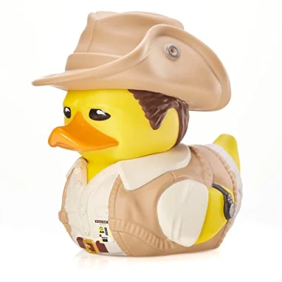 Image of TUBBZ First Edition Robert Muldoon Collectible Vinyl Rubber Duck Figure Official Jurassic Park Merchandise Sci Fi TV &amp; Film