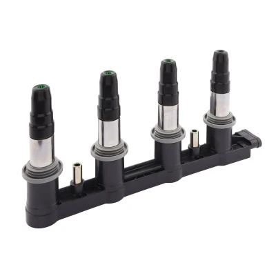 Image of 55570160 Ignition Coil HELLA 5DA 358 000 321 7 pin connector 12V Block CHEVROLET: Cruze Estate, Aveo / Kalos Hatchback