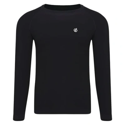 Image of Dare2B Men&#039;s in The Zone II Long Sleeved Base Layer Top with SeamSmart Technology, Perfect for Wintersports &amp; Outdoors Black