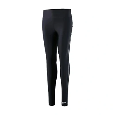 Image of Speedo Women&#039;s Modest Cover Up Swim Trouser, Black/White, 26