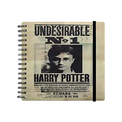 Image of Pyramid International Harry POTTER A5 Wiro Notebook Sirius &amp; 3D Cover Official Merchandise