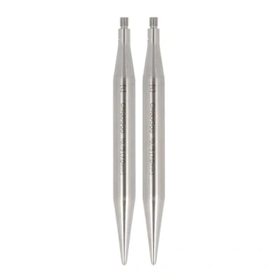 Image of ChiaoGoo Twist Lace Stainless Steel (8cm, 7mm) Interchangeable Knitting Needle Tips 2 Pieces