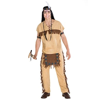 Image of TecTake dressforfun Men’s Costume Native American incl. elasticated headband and armlets (XL no. 300607)