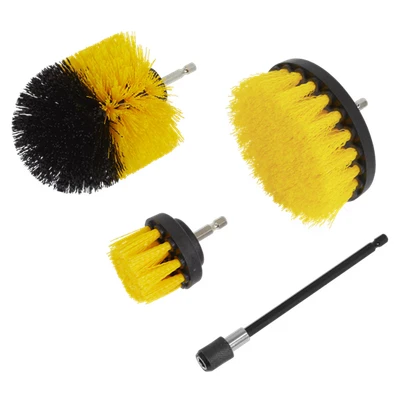 Image of Sealey Drill Brush Set 4pc DBS4