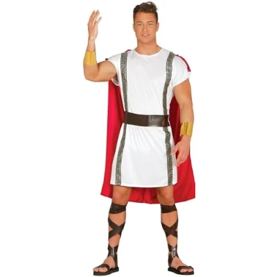 Image of FIESTAS GUIRCA Roman Caesar Fancy Dress Costume Adult Man Size Large 52 54