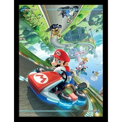 Image of Mario Kart FP11293P PL 8 (Flip) 30x40 cm Framed Print