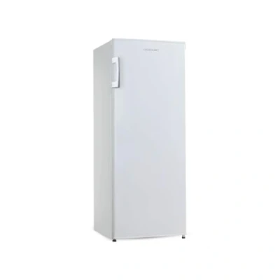 Image of Cookology CTFR235WH Tall Freestanding Upright Larder Fridge, 230 Litre with 4 Large Shelves, Adjustable Temperature Control and Legs, LED Light Reversible Door In White