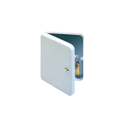 Image of Q Connect 20 Key Cabinet Pearl Grey