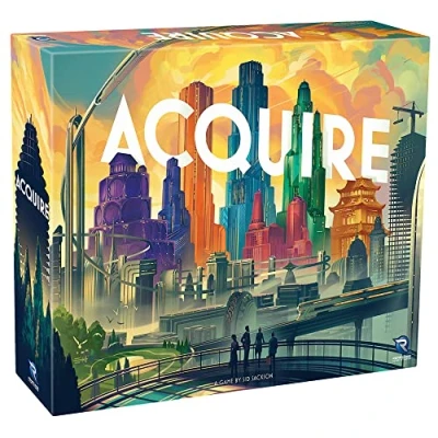 Image of Renegade Game Studios Acquire Board Ages 12 Plus 2 6 Players 90 Minutes Playing Time