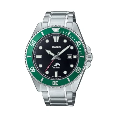 Image of Casio Men&#039;s Analog Quartz Watch with Stainless Steel Strap MDV 106DD 1A3VCF