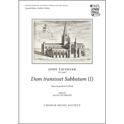 Image of Dum transisset Sabbatum (I): Vocal score (Church Music Society)