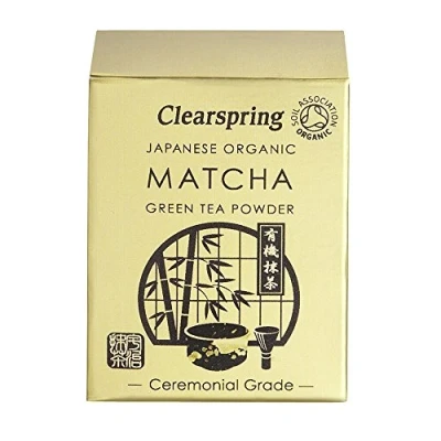 Image of (Pack Of 6 Organic Ceremonial Matcha Tea (Tin CLEARSPRING WHOLEFOODS