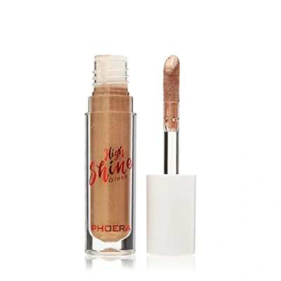 Image of AQUAPURITY Phoera® Cushiony High Shine Lip Gloss 3ml Pigmented Moisturising Non Sticky clear lipgloss (124 King)