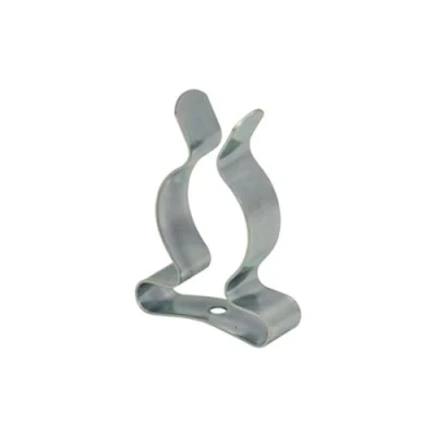 Image of Merriway BH05862 (25 Pcs) Tool Storage Clip Spring Steel Bright Zinc Plated, 19mm (3/4 inch) Pack of 25 Pieces