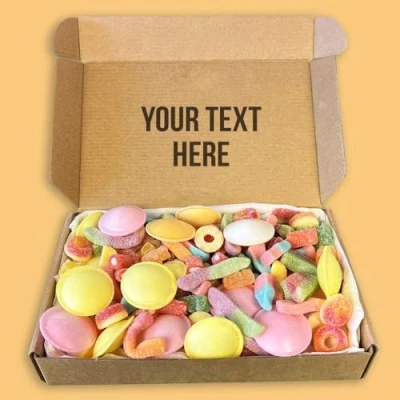 Image of Fully Personalised Sweet Treat Fizzy Box Sweets
