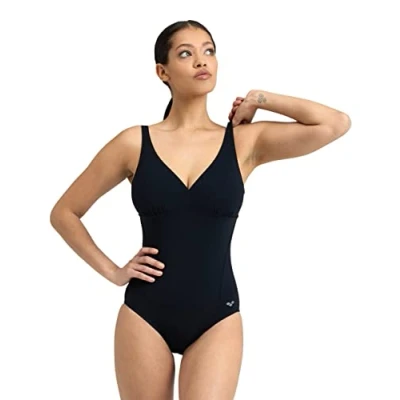 Image of Arena Bodylift Women&#039;s Maura B Cup Swimsuit Nero