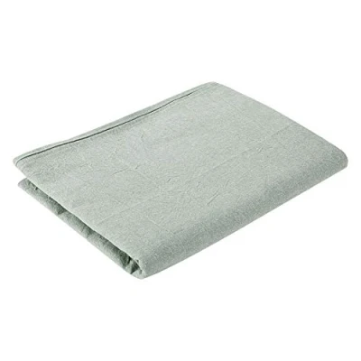 Image of washable Massage Table Sheets, Hypoallergenic Bed Soft Cotton Cover Salon Beauty Spa Sheet with Face Breath Hole for Within 80x200 cm (Green)