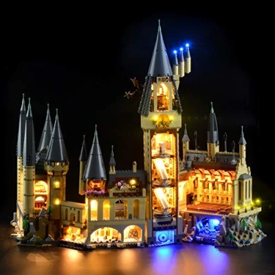 Image of GEAMENT LED Light Kit Compatible with LEGO Harry Potter Hogwarts Castle Lighting Set for 71043 Model (Building Not Included)