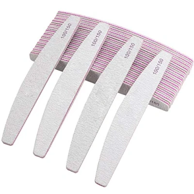 Image of 18Pcs Nail Files Double Sided Emery Board (100/150 Grit) Buffering for Home and Salon Use
