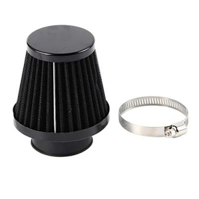 Image of 28Mm Air Filter For Pit Bike Round Tapered Universal Auto Cold Intake Induction Kit Replacement Road Motorcycle Atv Quad Dirt Bike(Black)