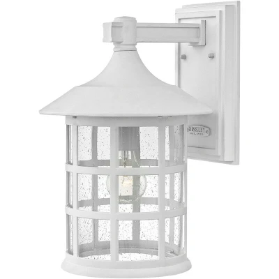 Image of Hinkley Freeport Outdoor Wall Lantern Textured White, IP44
