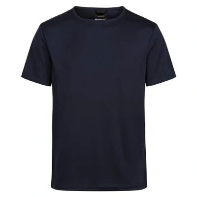 Image of Regatta Professional Mens Pro Wicking Reflective T Shirt Navy