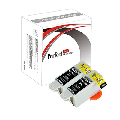 Image of 2 Black PerfectPrint Compatible Ink Cartridges Replace 30XL for Kodak Printer ESP 1.2 3.2 3.2S C110 C310 C315 Office 2150 2170 Hero 3.1 5.1