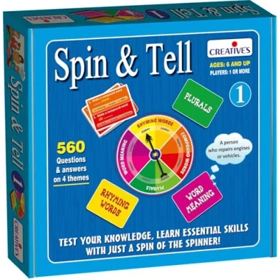 Image of Creative Educational Games Spin and Tell 1