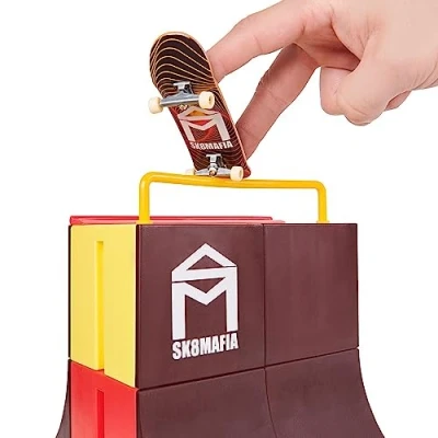 Image of Tech Deck X Connect Park Creator customizable and buildable disaster with unique fingerboard styles may vary