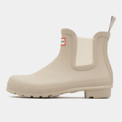 Image of Hunter Womens Original Chelsea Boots Natural Size UK 3