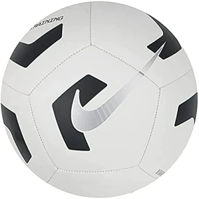 Image of NIKE CU8034 100 NK PTCH TRAIN SP21 Recreational soccer ball unisex adult white/black/(silver) 3