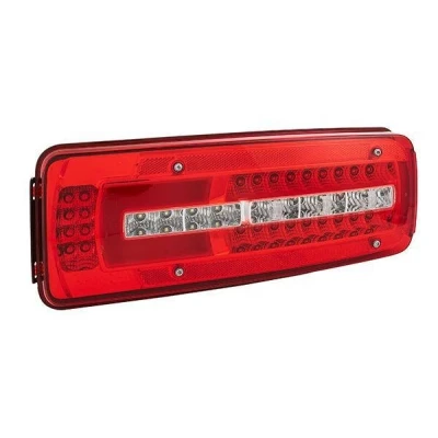 Image of E245884, TruckFullLED Rear light HELLA 2VP 012 381 361 Right LED black 24V red with bolts/screws