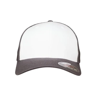 Image of Flexfit Cap, Size: L/XL, Darkgrey and white