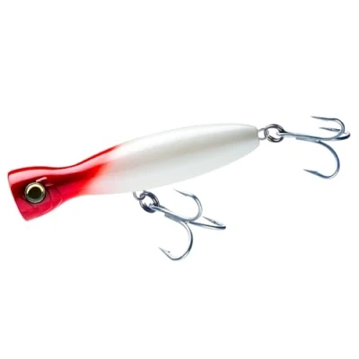 Image of Yo Zuri Mag Popper F 130mm 5.25in Pearl Red Head