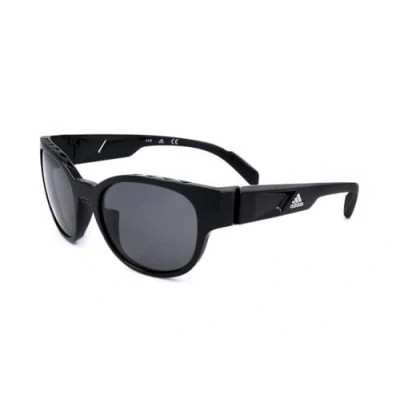 Image of Sunglasses Adidas sport Sp0009 col. 01d Unisex Pantos Glossy black