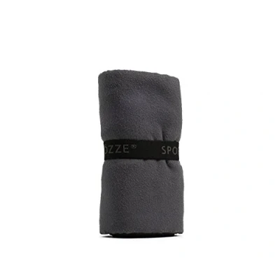 Image of Gözze Absorbent Sports and Gym Towel, Super Soft, Synthetic Fibre, 50 x 100 cm Anthracite