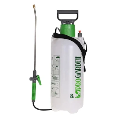 Image of 8 Litre Pump Action Pressure Sprayer Garden Chemical Fertiliser Pesticides Weed Killer Bottle