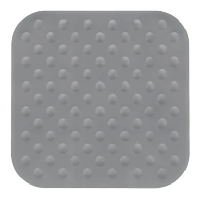 Image of Kleine Wolke Formosa, Shower mat, 53x 53 cm, Anthracite, Rubber