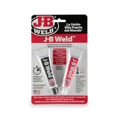 Image of J B Weld 8265SPA Welding Steel Reinforced Epoxy Cold Formula Repairs Multiple Surfaces