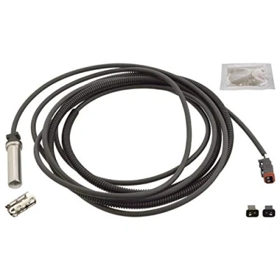 Image of 1729795, 1892065 ABS Sensor FEBI BILSTEIN 46550 Front Axle Left, Right with grease, sleeve 1150Ohm 4260mm 4355mm