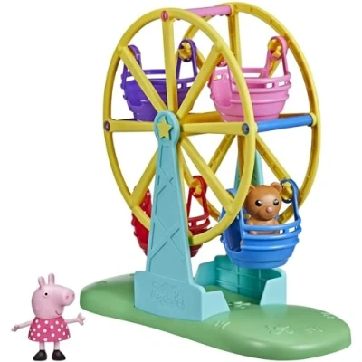 Image of Peppa Pig F25125L1 Pep Peppas Ferris Wheel Ride Playset,107.95 x 10.984 273.05 millimeters