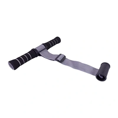 Image of Fitness Mad Nordic Hamstring Curl Adjustable Strap with Padded Ankle Bar For Curls, Ab Training &amp; Squats Home Workout Gym Equipment