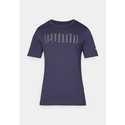 Image of Puma Sport Graphic TEE Print Tshirt, Men&#039;s, Size: Large, New navy