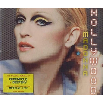 Image of Madonna Hollywood 2003 UK 2 CD single set W614CD1/CD2