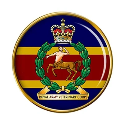 Image of Royal Army Veterinary Corps, British Pin Badge