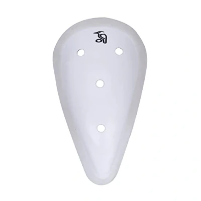 Image of Kookaburra Mens Guard Abdominal Protector, White, Adult EU