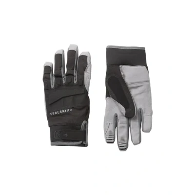 Image of SEALSKINZ Unisex Waterproof All Weather MTB Glove Black/Grey, Small