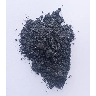 Image of Epoxy Resin Colour Metallic &amp; Solid Mica Pearl Pigment Powders (Solid Grey 50g)
